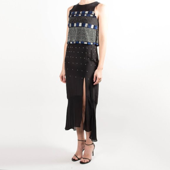 Jonathan Simkhai Beaded Dress, size Medium (BUT fits like a size small) - Picture 1 of 7